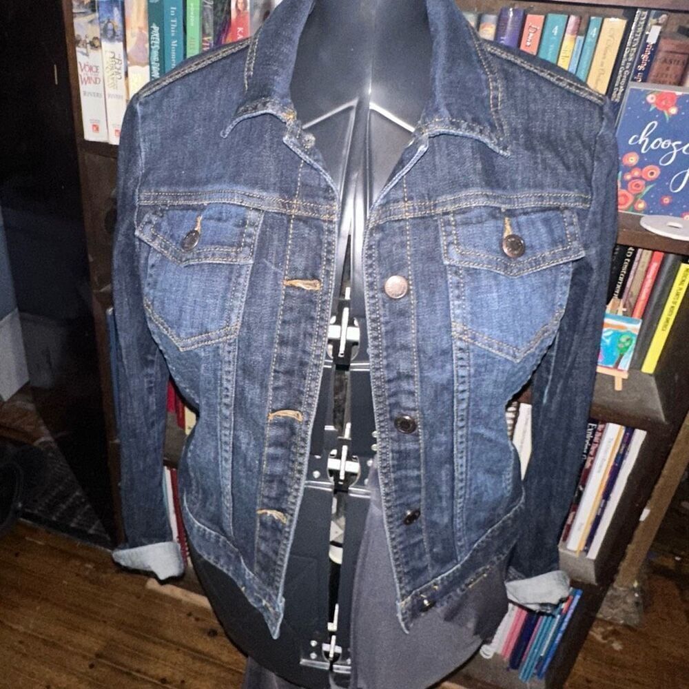 Limited Too OBR denim elevated basics minimalist M jacket